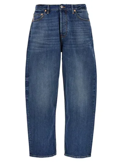 Valentino Garavani Denim Jeans In Blue