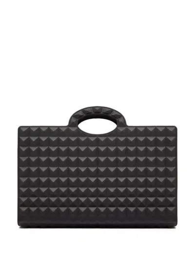 Valentino Garavani Le Troisieme Shopping Bag In Black