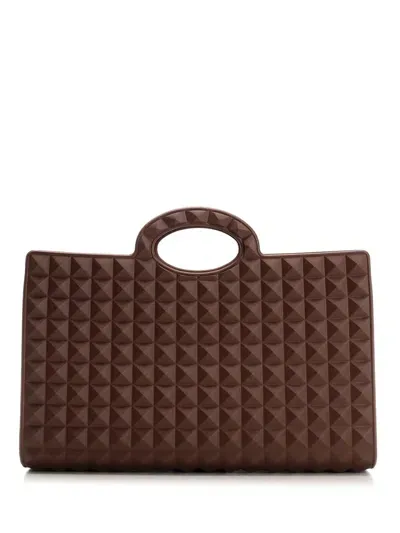 Valentino Garavani Le Troisième Tote Bag In Brown