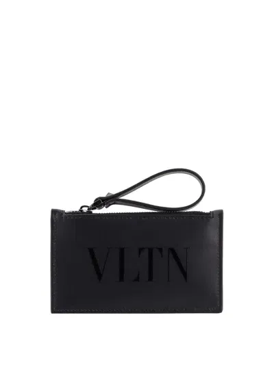 Valentino Garavani Leather Card Holder