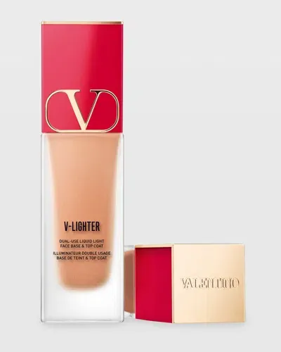 Valentino Lighter Face Primer And Highlighter In Ambra