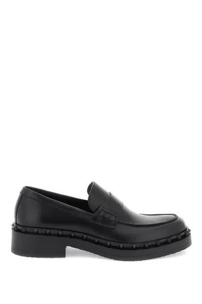 Valentino Garavani Loafers In Black