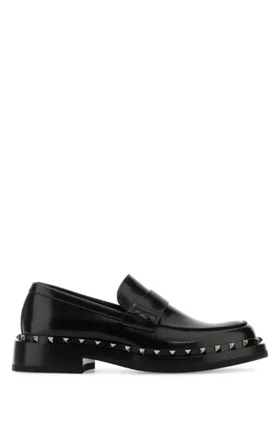 Valentino Garavani Loafers In Black