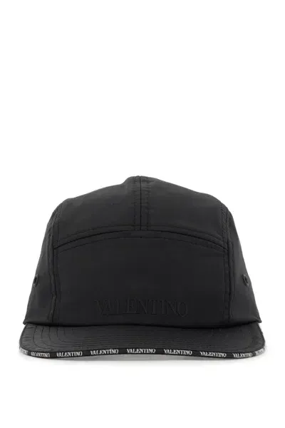 Valentino Garavani Nylon Baseball Cap For Sport In Multicolor