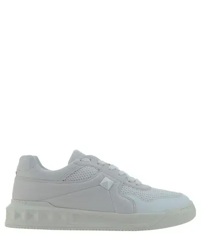 Valentino Garavani One Stud Sneakers In White