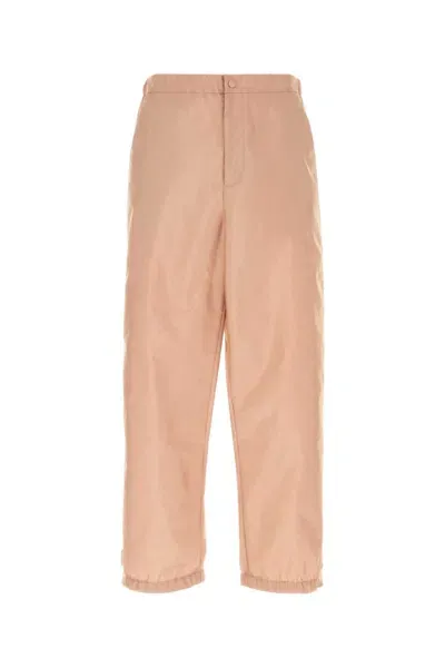 Valentino High Waisted Cargo Pants In Peach