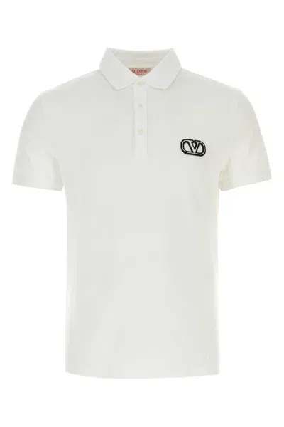 Valentino Polo-xl Nd  Garavani Male In White