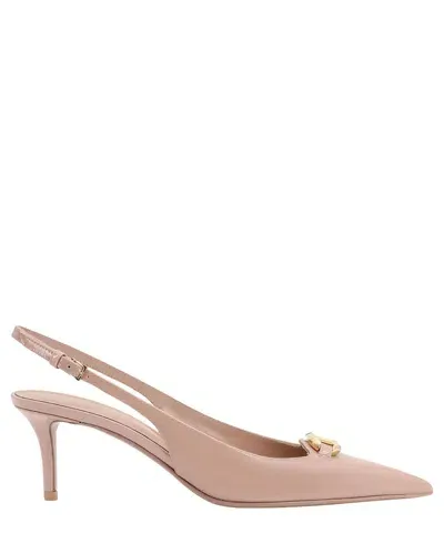 Valentino Garavani Pumps In Beige Rose