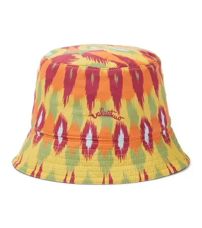 Valentino Garavani Reversible Printed Bucket Hat In Multicoloured