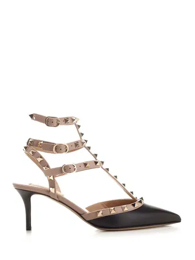 Valentino Garavani Rockstud Décolleté In Nerpou