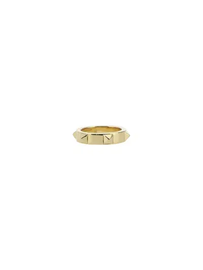 Valentino Garavani Valentino Garavamo Rockstud Ring In Oro 18