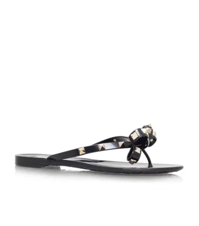 Valentino Garavani Rockstud Sandals In Black