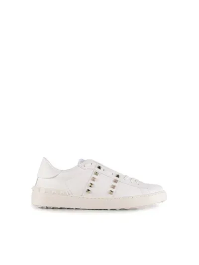 Valentino Garavani Rockstud Sneakers Untitled In White