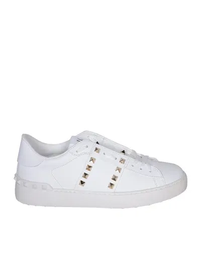 Valentino Garavani Rockstud Untitled White Sneakers