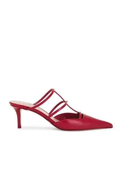 Valentino Garavani Rockstud Wispy Mule In Rosso