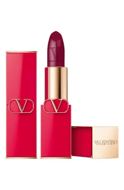 Valentino Rosso  Refillable Lipstick In 501r/satin