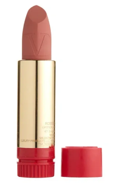 Valentino Rosso  Refillable Lipstick Refill In 108a/matte