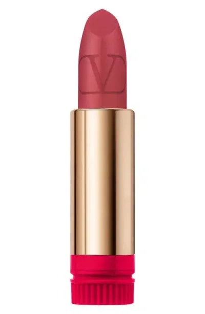 Valentino Rosso  Refillable Lipstick Refill In 110r/matte