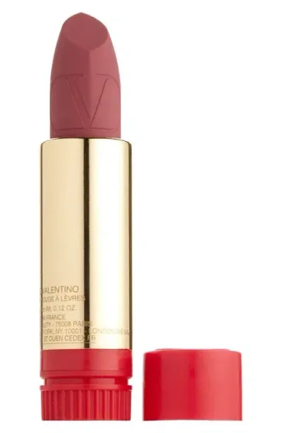 Valentino Rosso  Refillable Lipstick Refill In 112r/matte