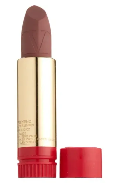 Valentino Rosso  Refillable Lipstick Refill In 120a/matte