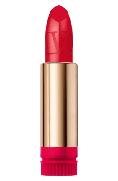 Valentino Rosso  Refillable Lipstick Refill In 201a/satin