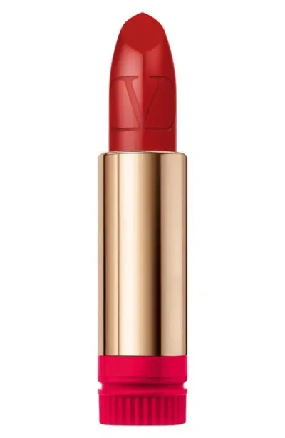 Valentino Rosso  Refillable Lipstick Refill In 217a/satin