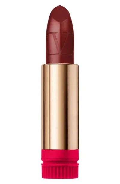 Valentino Rosso  Refillable Lipstick Refill In 221r/satin