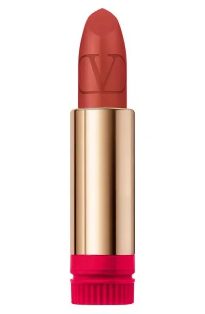 Valentino Rosso  Refillable Lipstick Refill In 409a/matte