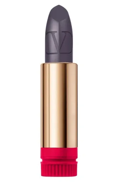 Valentino Rosso  Refillable Lipstick Refill In 602r/satin