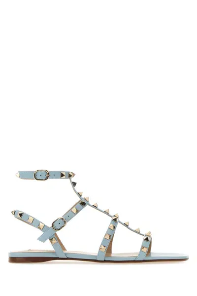 Valentino Garavani Sandal | Rockstud | T. 05-41 Nd  Female In Blue