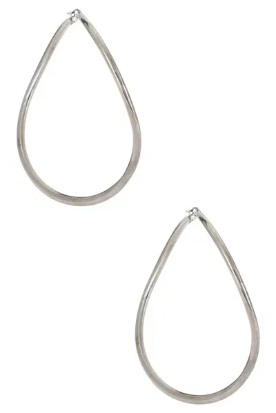 Valentino Garavani Shadowshine Earrings In Black Ruthenium