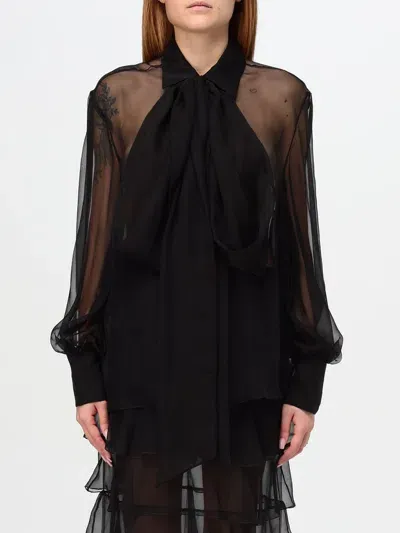 Valentino Shirt  Woman Color Black In Schwarz