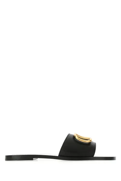 Valentino Garavani Slippers-35.5 Nd  Female In Black