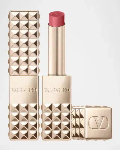 Valentino Spike Buttery Matte Lipstick In White