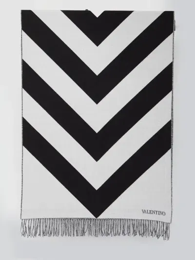 Valentino Strhype Scarf In Black