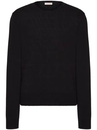 Valentino Sweaters In Black