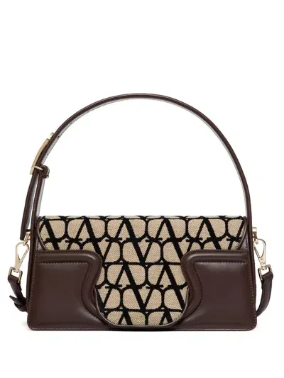 Valentino Garavani Shoulder Bag In Brown