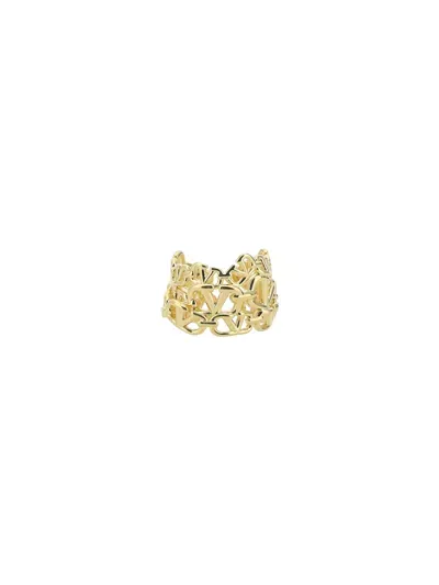 Valentino Garavani Ring | Toile Iconographe | Metallo In Oro 18