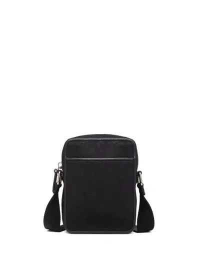 Valentino Garavani Toile Iconographe Small Crossbody Bag In Black