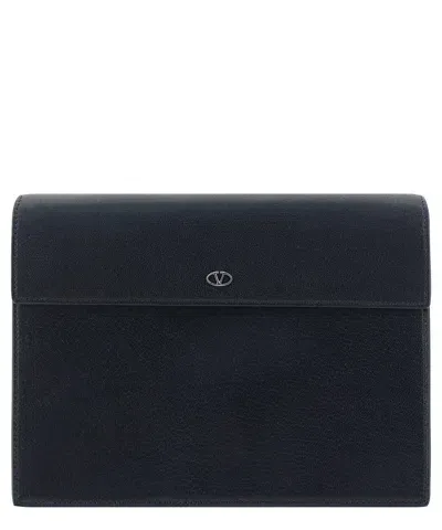 Valentino Garavani Toiletry Bag In Black