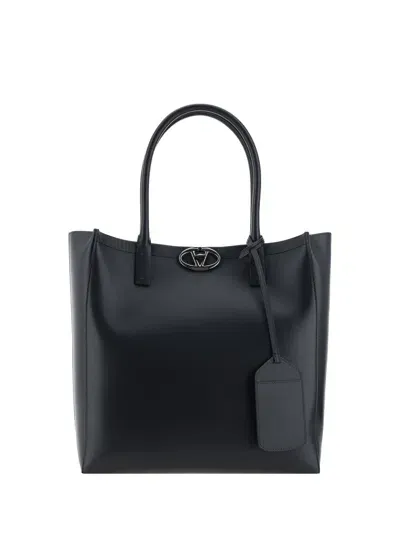 Valentino Garavani Tote N/s In Nero