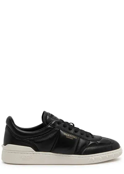 Valentino Garavani Valentino Upvillage Padded Leather Sneakers In Black