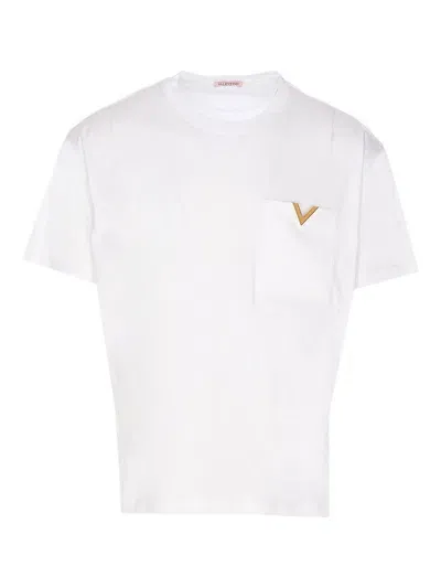 Valentino Garavani T-shirts And Polos In Blanco