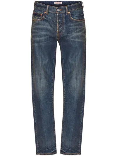 Valentino Denim Jeans In Blue