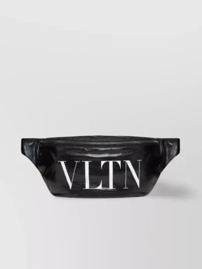 Valentino Garavani Vltn Soft Fanny Pack In Black