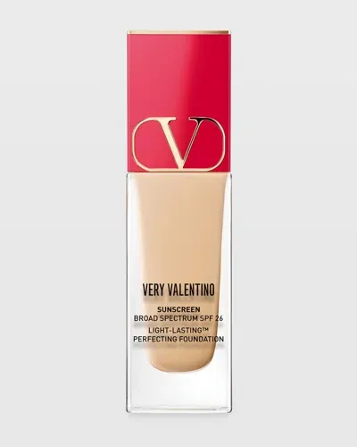 Valentino Very  24 Hour Wear Liquid Foundation, .85 Oz. In Da1