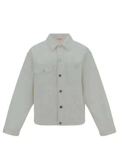 Valentino Giacca Denim In White