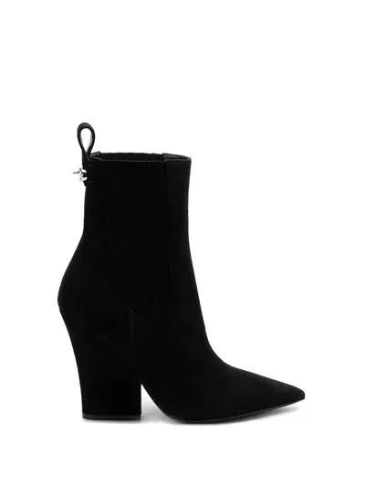 Valentino Garavani `vlogo Lockette` Boots In Black  