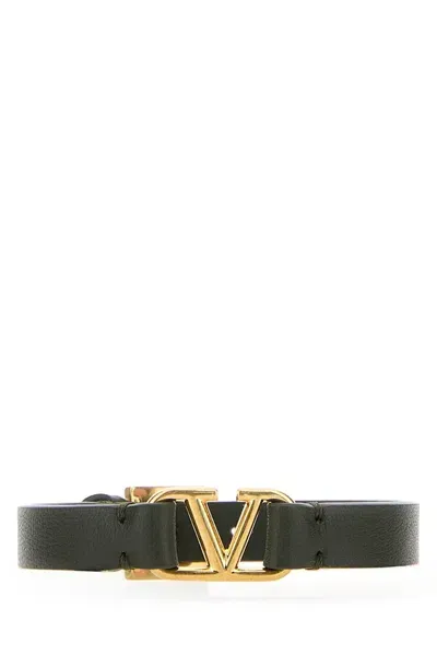 Valentino Garavani Valentino Vlogo Signature Bracelet In Black