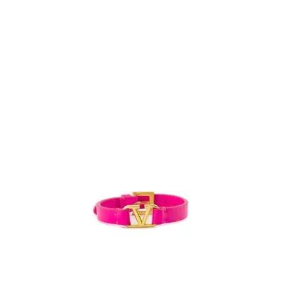 Valentino Garavani Valentino Vlogo Signature Bracelet In Pink